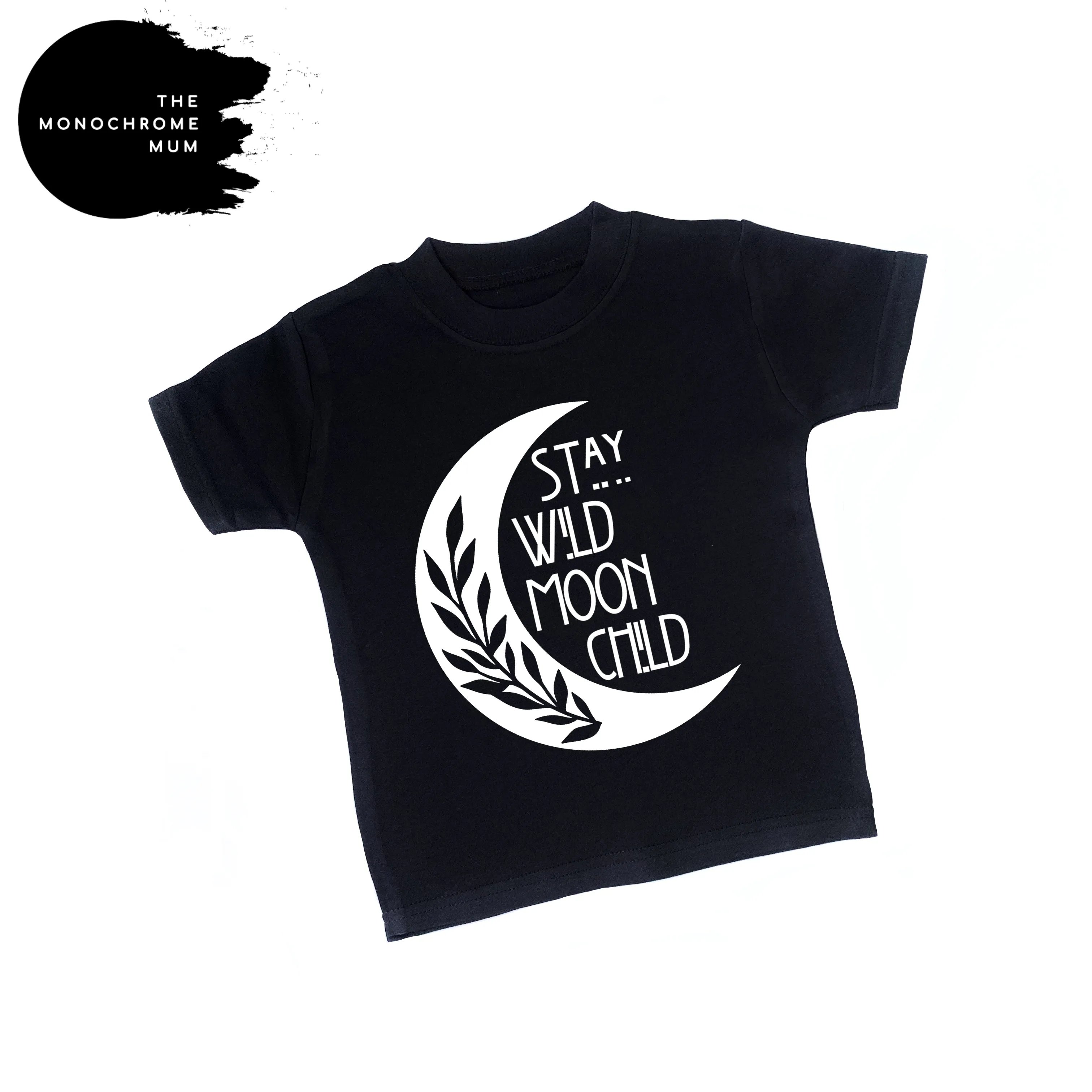 Printed - Stay wild moon child top