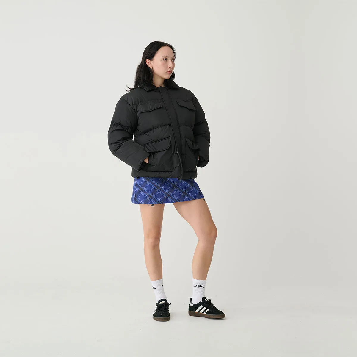 Puffer Jacket - Black