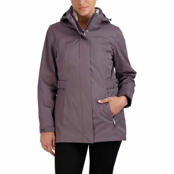 Purple/White NWT Gerry Ladies' 3-in-1 Systems Vest-Jacket.