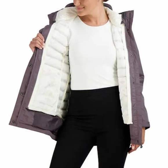 Purple/White NWT Gerry Ladies' 3-in-1 Systems Vest-Jacket.