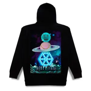 Quartersnacks Spaceman Hoodie - Black