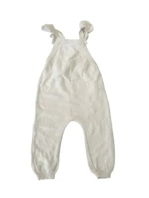Quincy Mae knit overalls size 12-18m