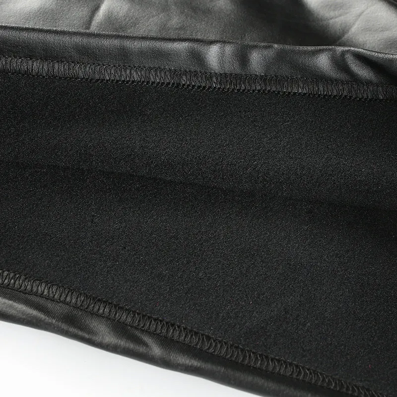 "BLACK PU" CAMISOLE K102701