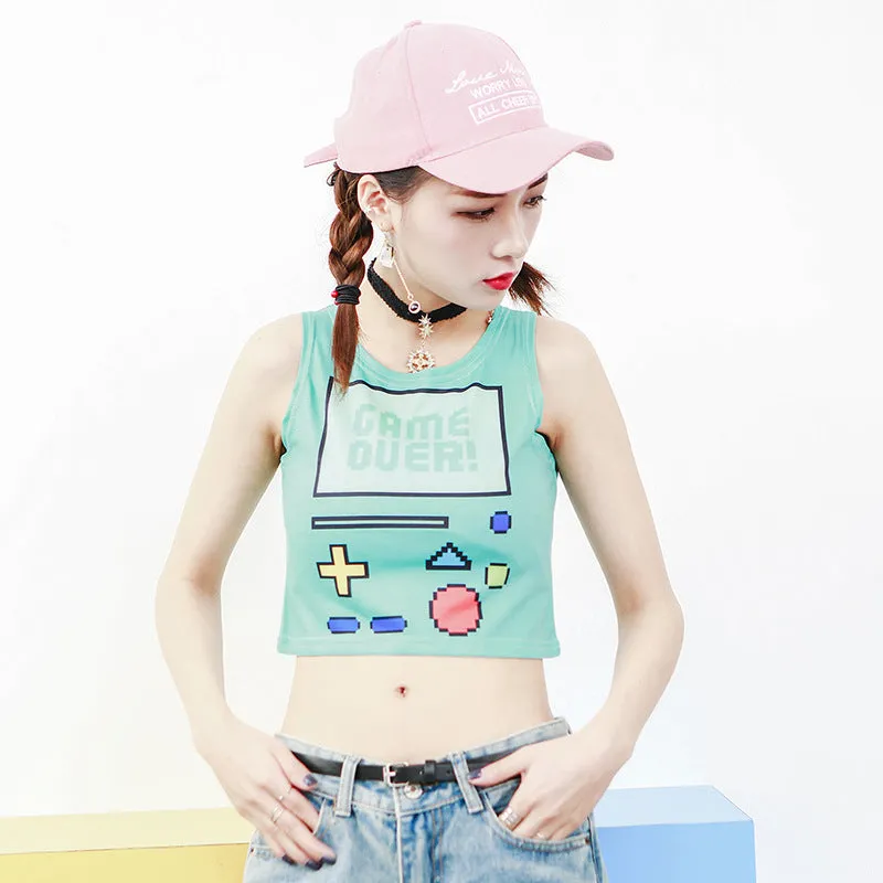 "GAME OVER" VEST D070826