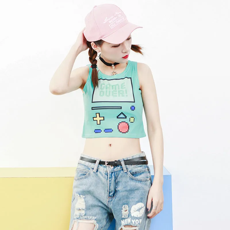 "GAME OVER" VEST D070826