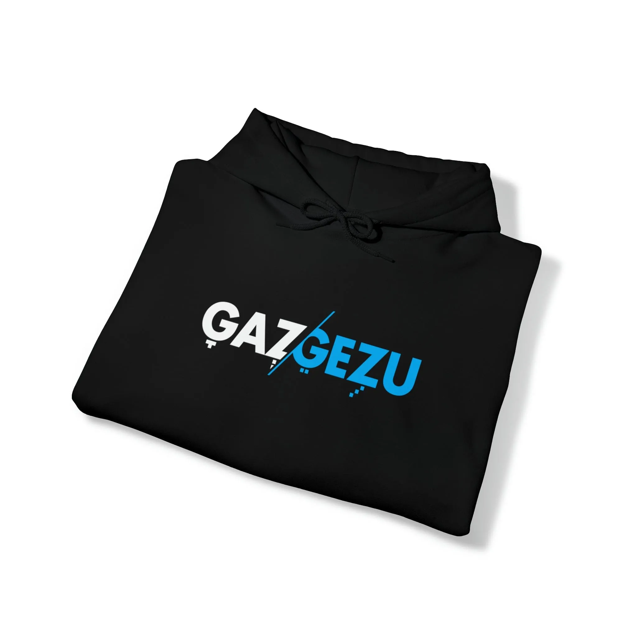 "Gazgezu" Black Custom Unisex Hoodie