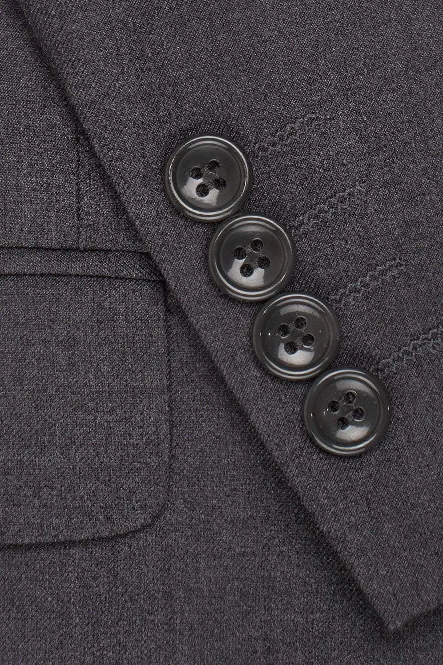 "Madison" Steel Grey Suit Jacket