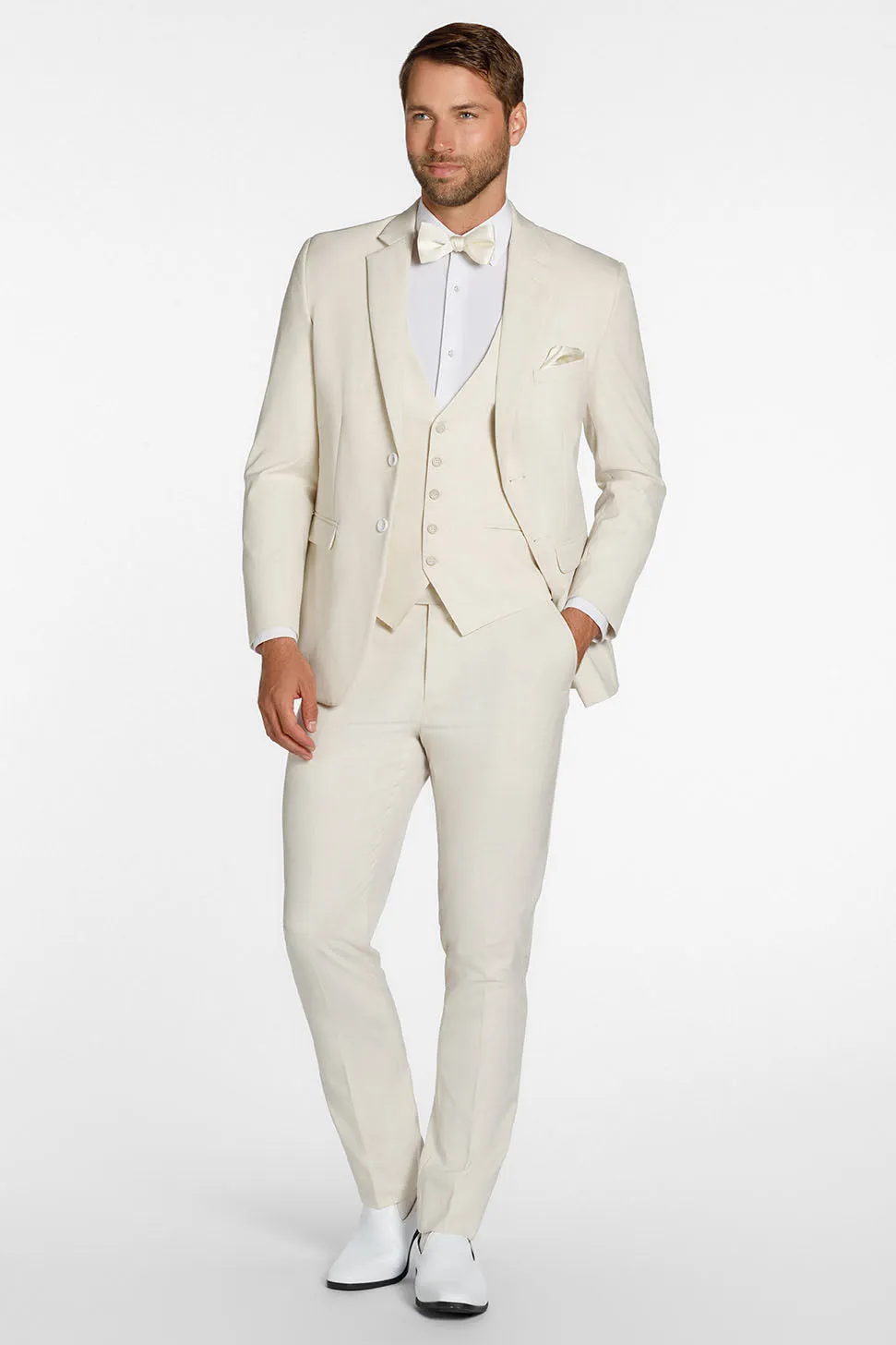 "Metro" Creme Suit Jacket (Separates)