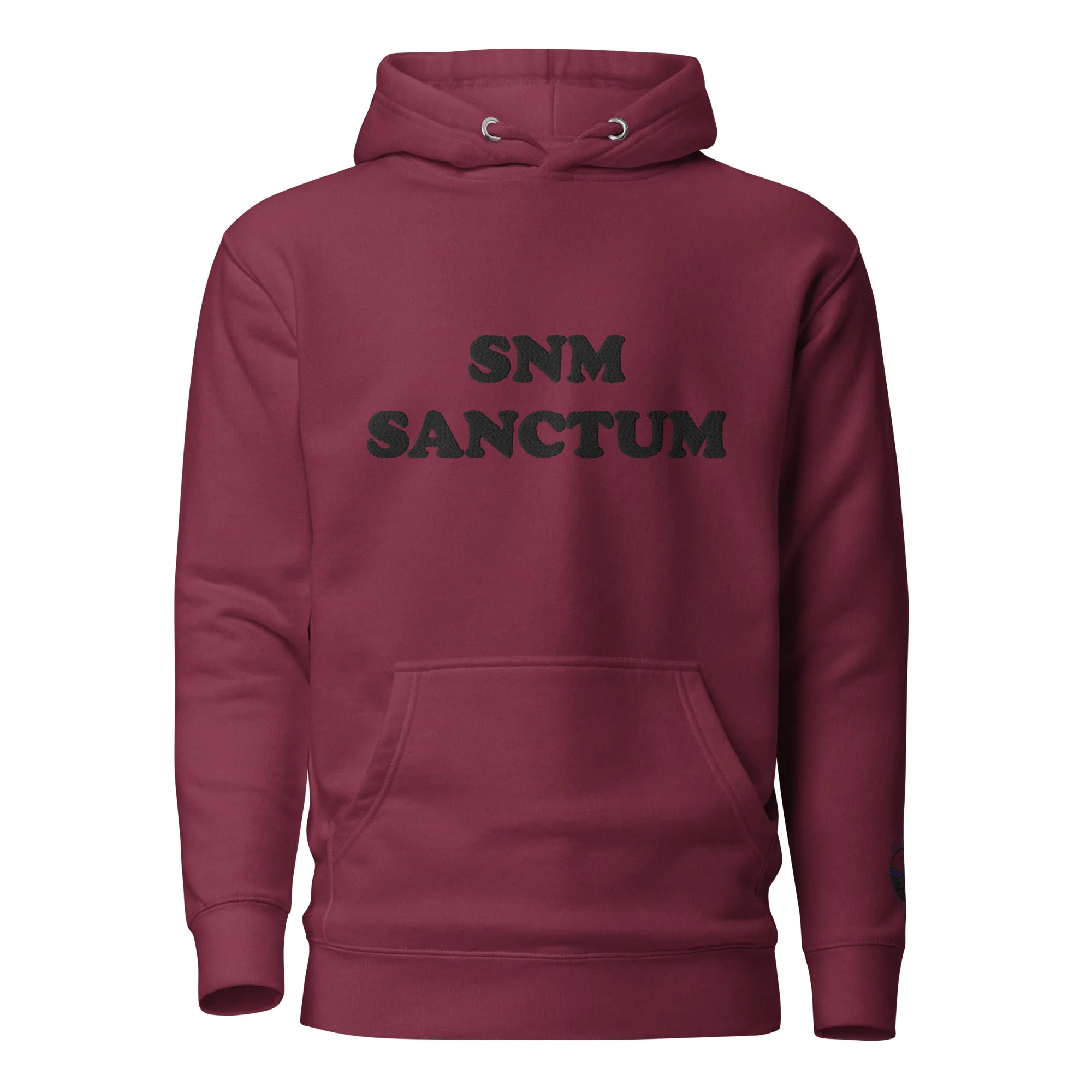 "SNM SANCTUM" Embroidery stitch Hoodie