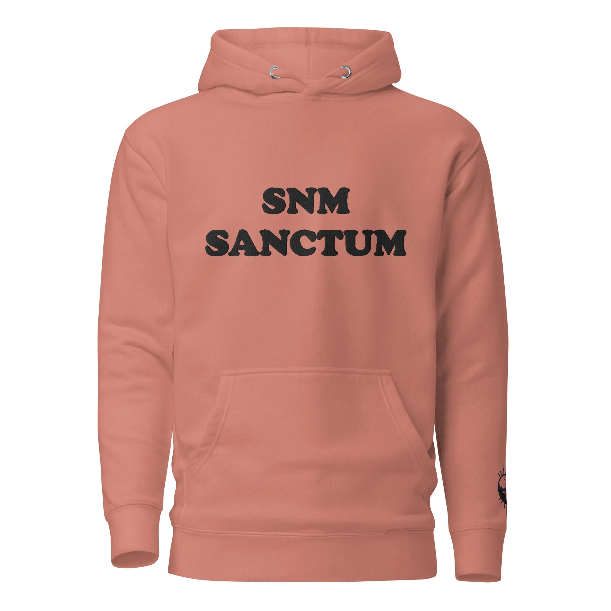 "SNM SANCTUM" Embroidery stitch Hoodie