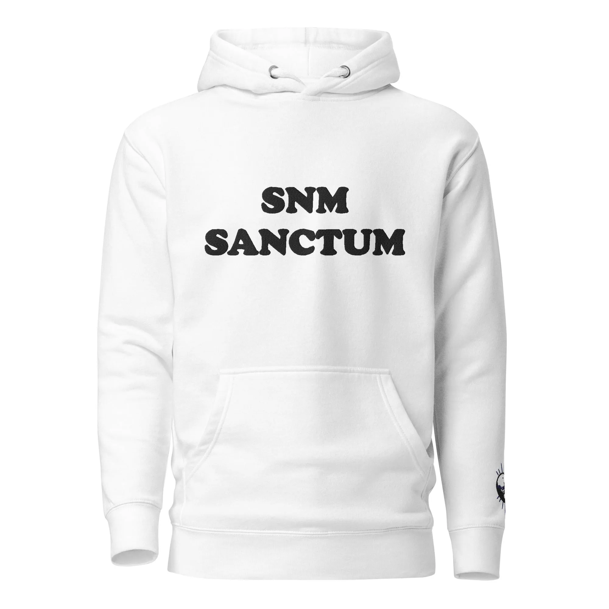 "SNM SANCTUM" Embroidery stitch Hoodie