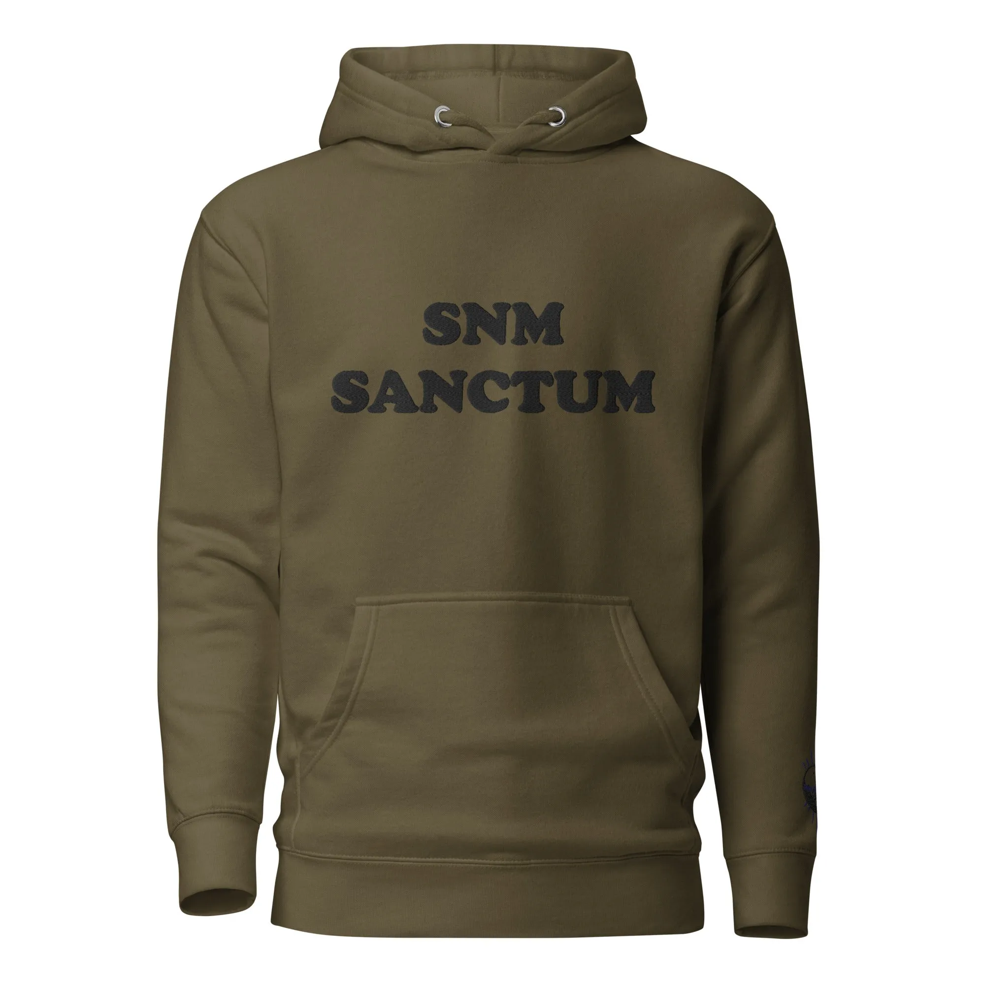"SNM SANCTUM" Embroidery stitch Hoodie