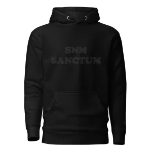 "SNM SANCTUM" Embroidery stitch Hoodie