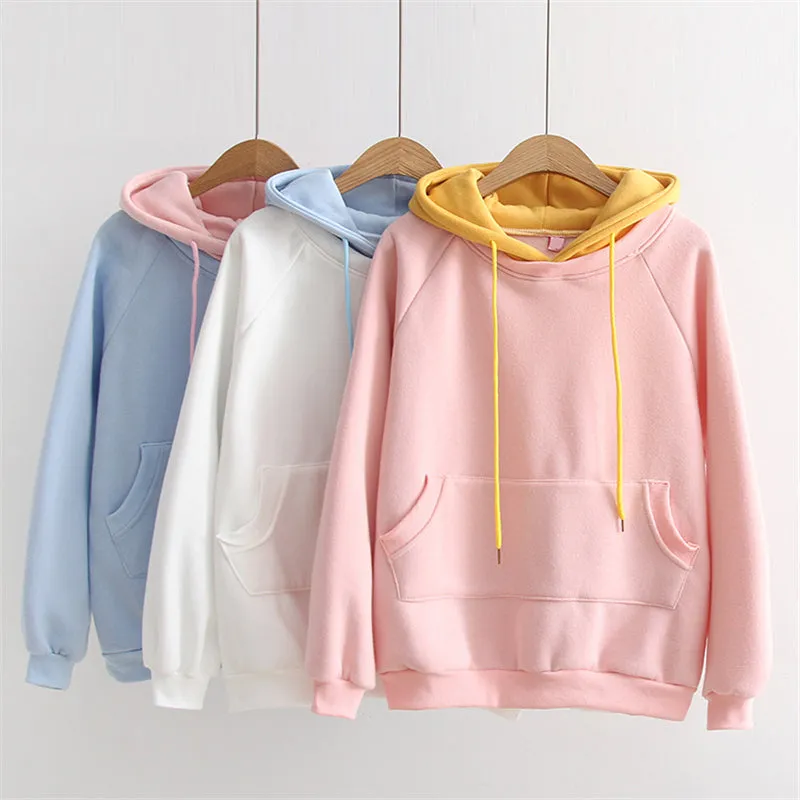 "TWO PASTEL" HOODIES K072804