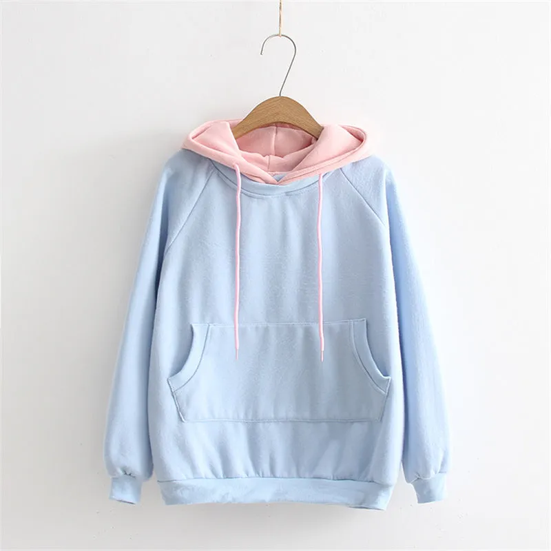 "TWO PASTEL" HOODIES K072804