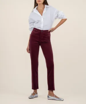 Rachael Corduroy Mom Jean, Long - FINAL SALE
