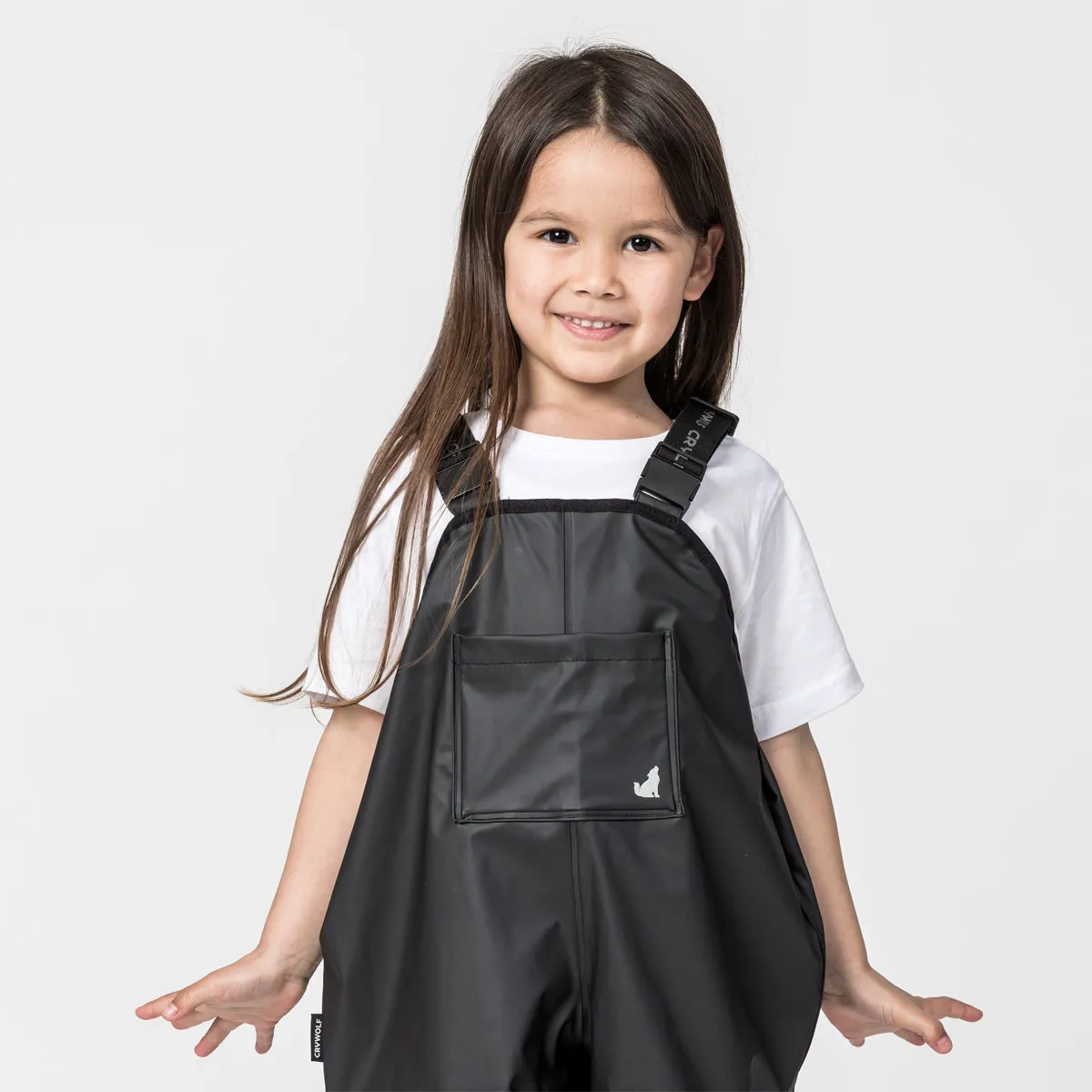 Rain Overalls Black