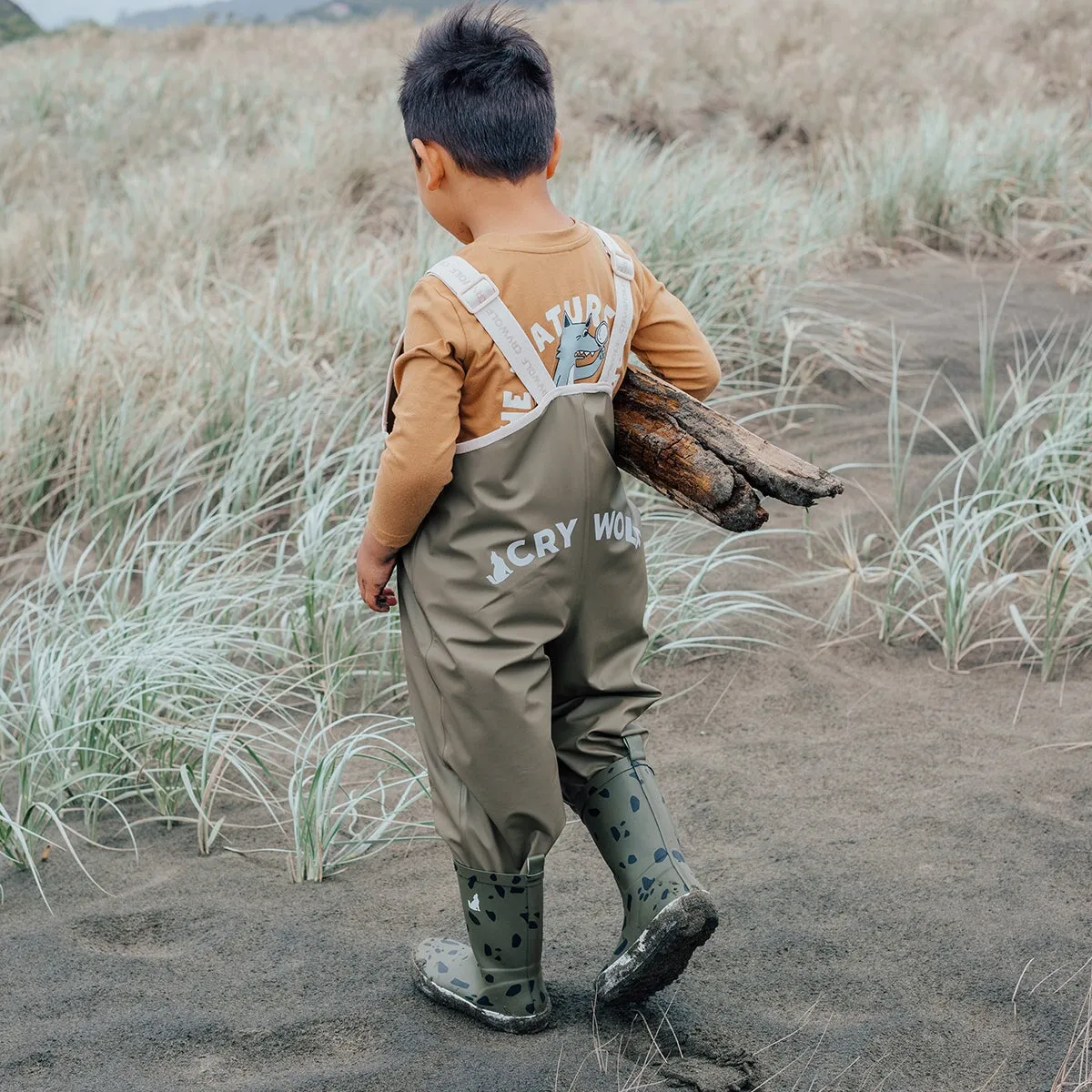 Rain Overalls - Khaki
