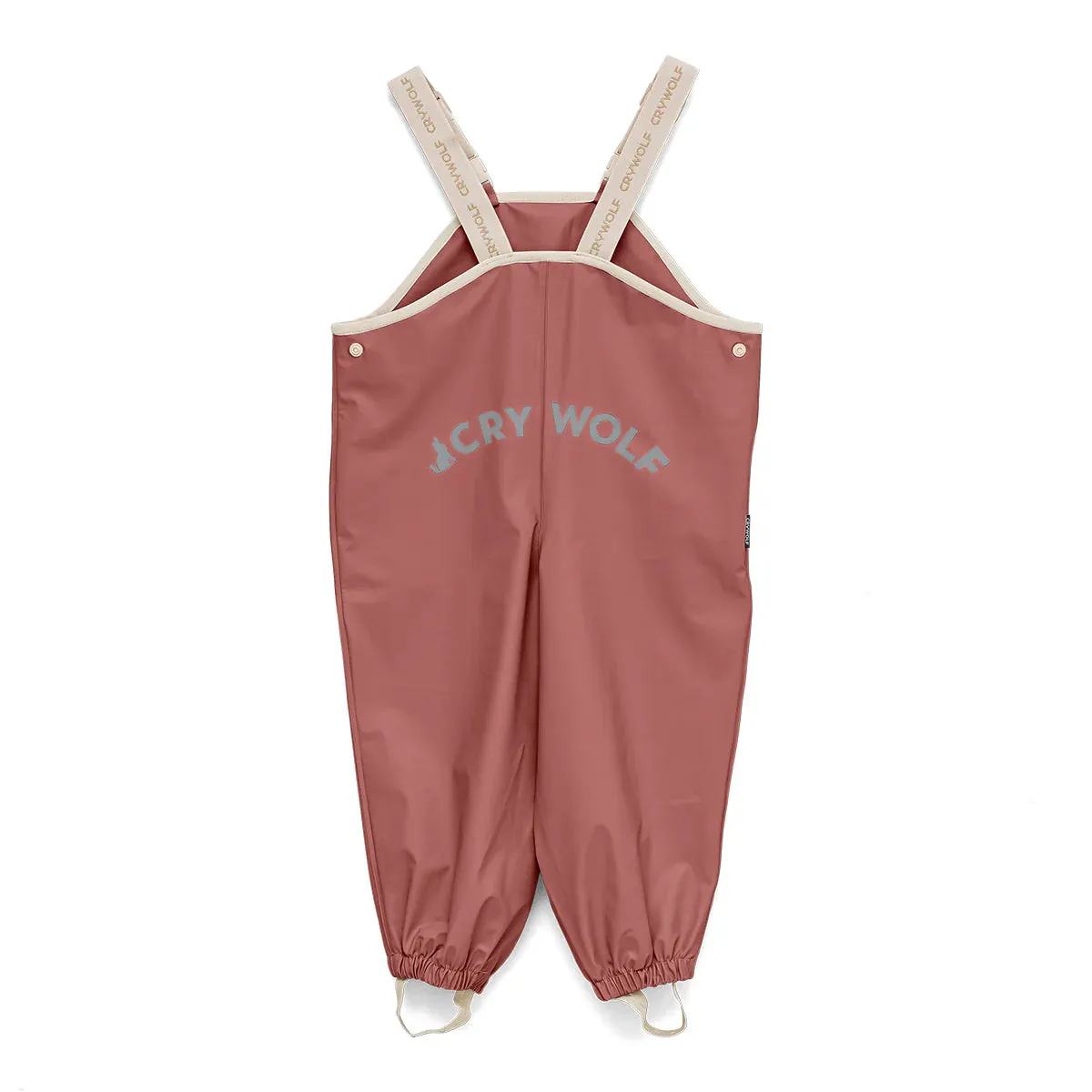 RAIN OVERALLS Rosewood