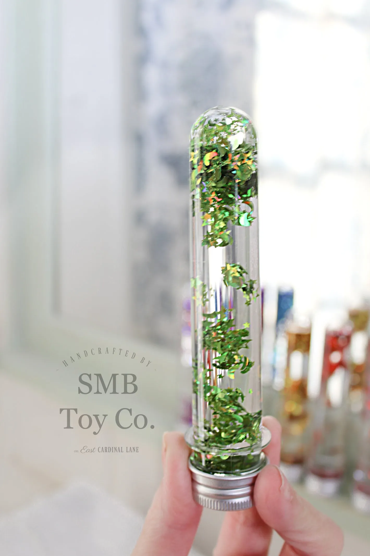 Rainbow Sensory Glitter Tubes - Set of 6