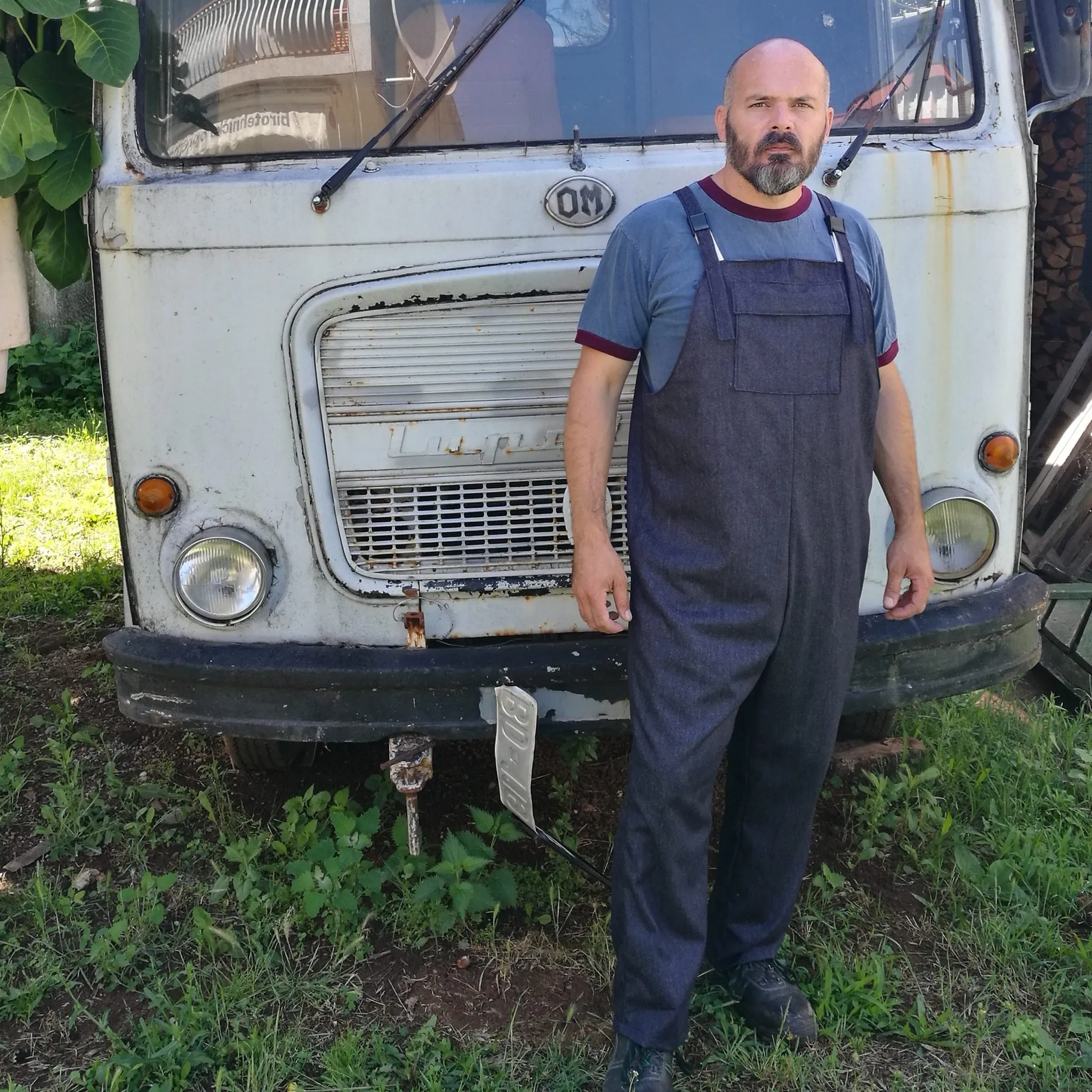 Rainhaven Overalls Sewing Pattern - Men's/Straight Fit ~ waterproof overalls