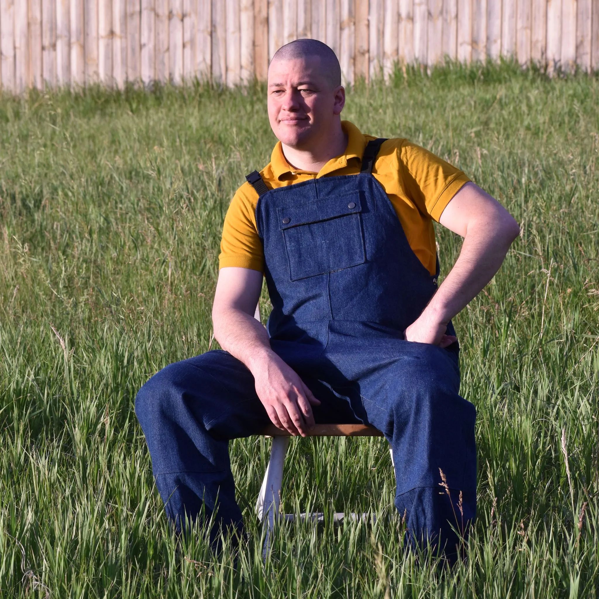 Rainhaven Overalls Sewing Pattern - Men's/Straight Fit ~ waterproof overalls