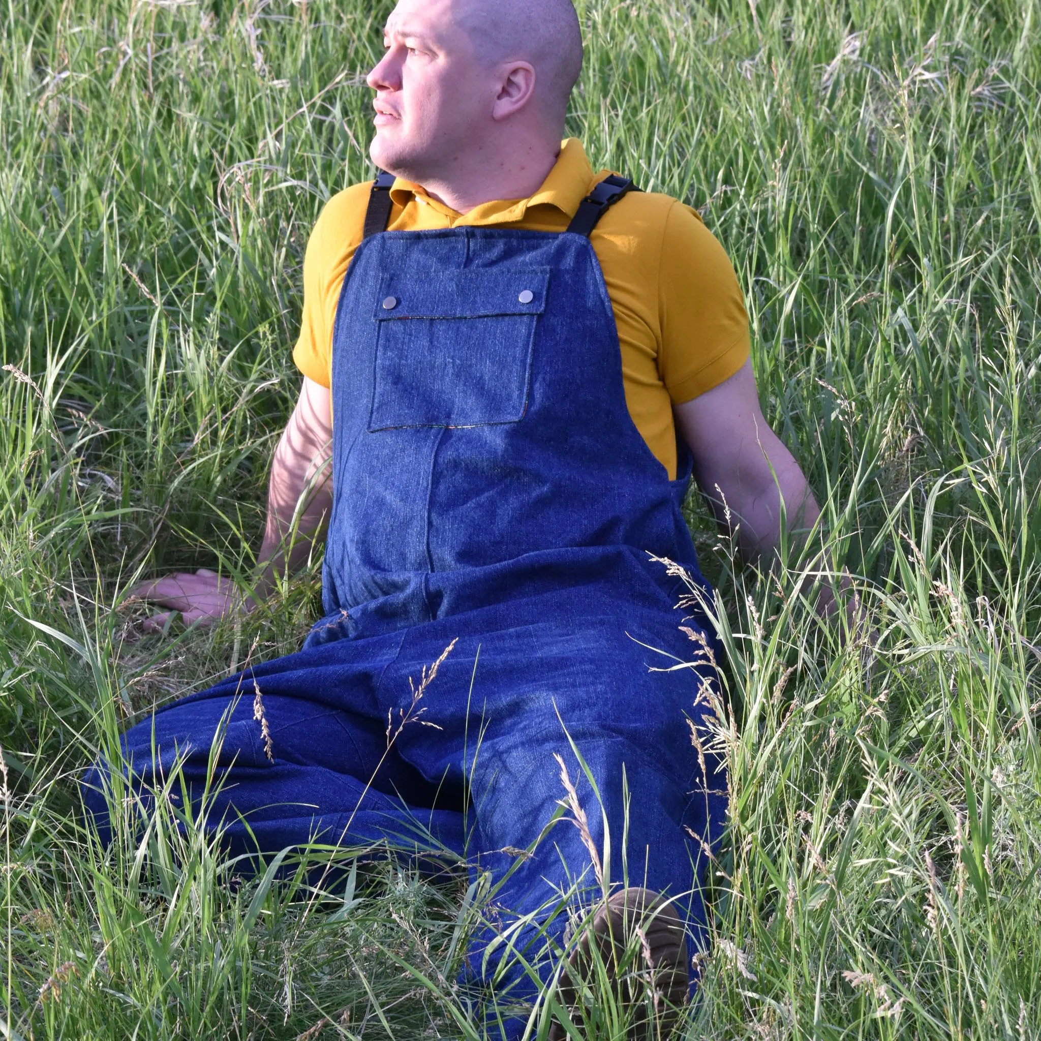 Rainhaven Overalls Sewing Pattern - Men's/Straight Fit ~ waterproof overalls