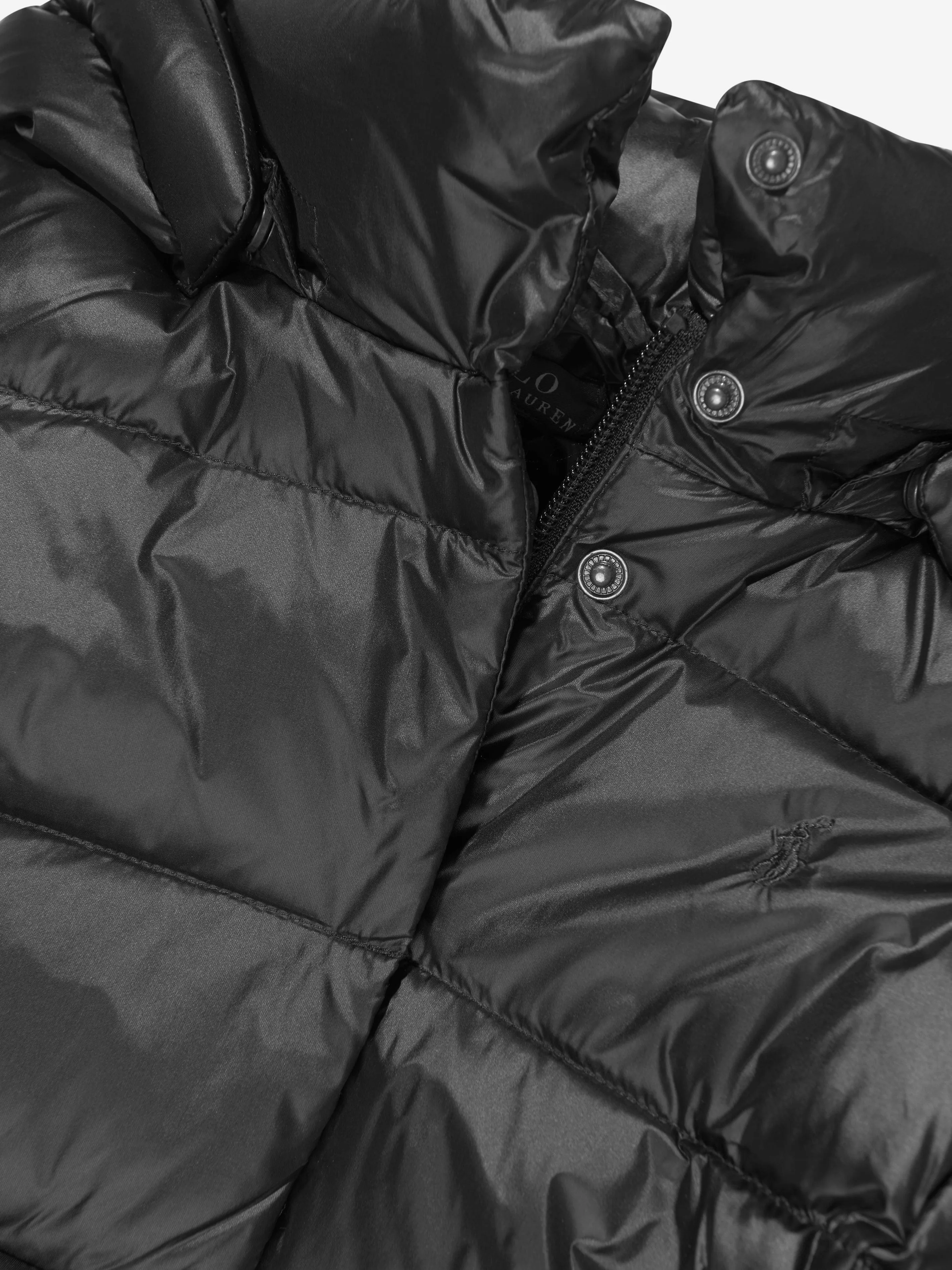 Ralph Lauren Girls Puffer Coat in Black