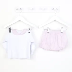 Rapife Girls Pink Herringbone Jam Pants & Top