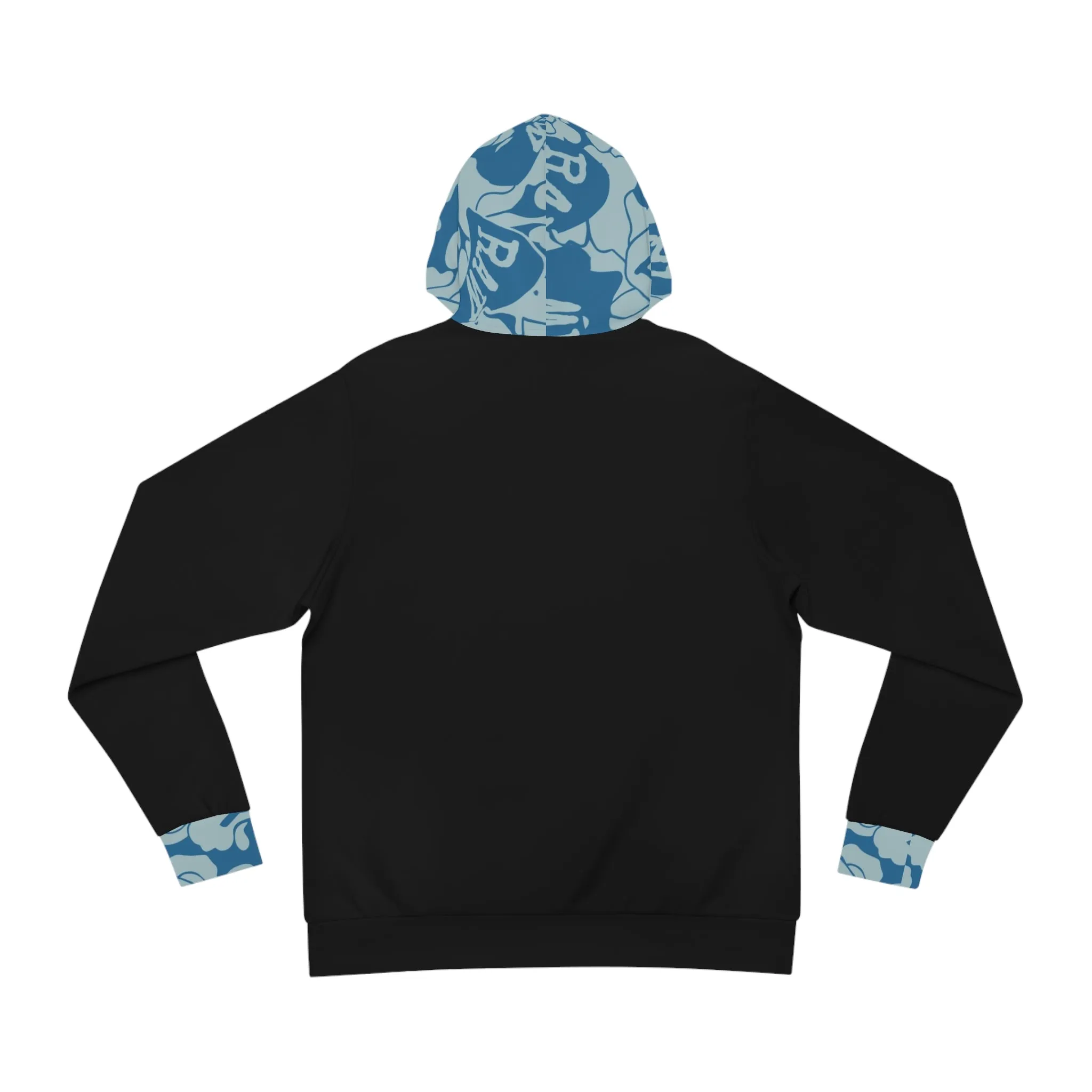 Raw Sushi "blue camo trim" Athletic hoodie