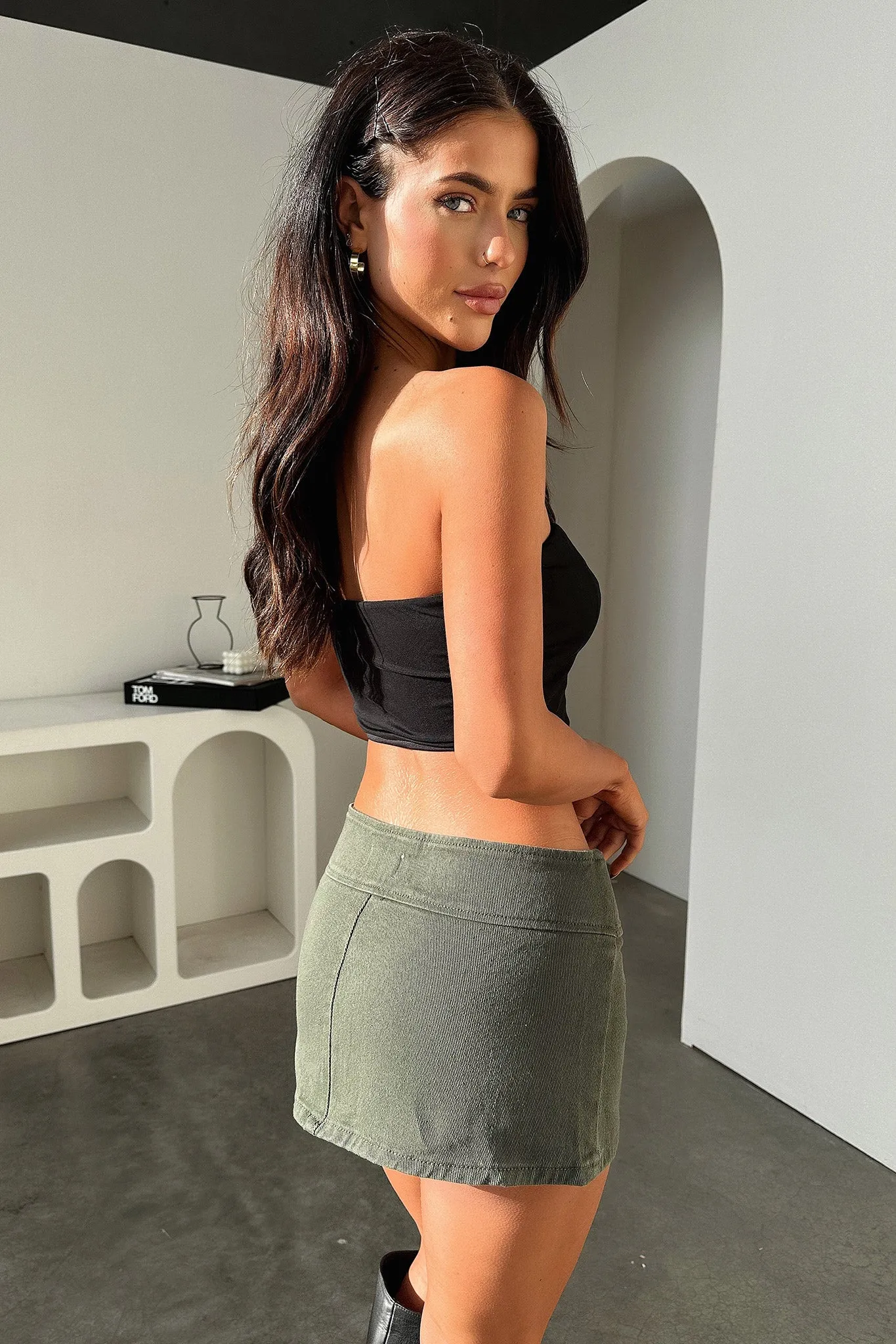 Rayna Crop - Black