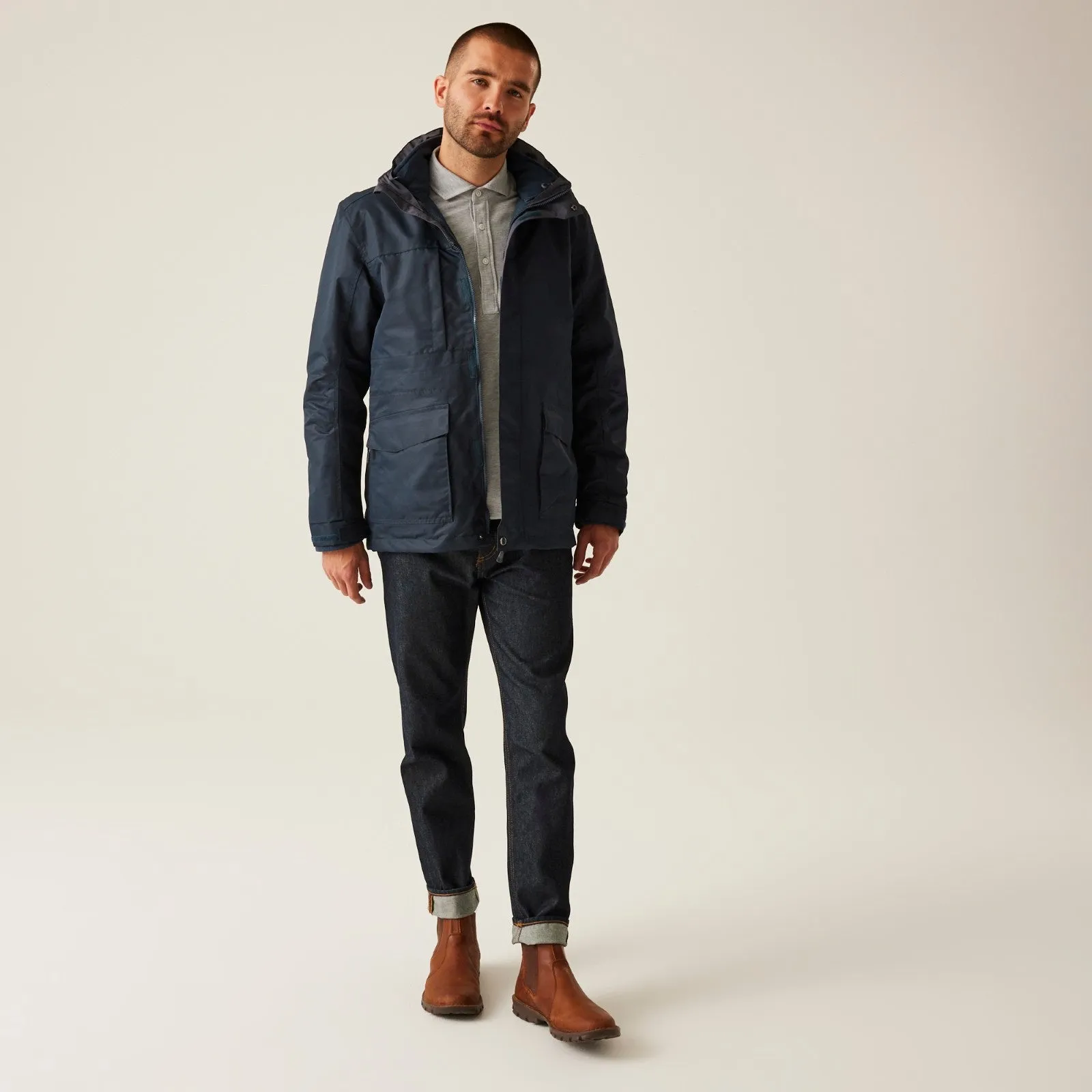 Regatta Professional Mens Benson III Waterproof Jacket