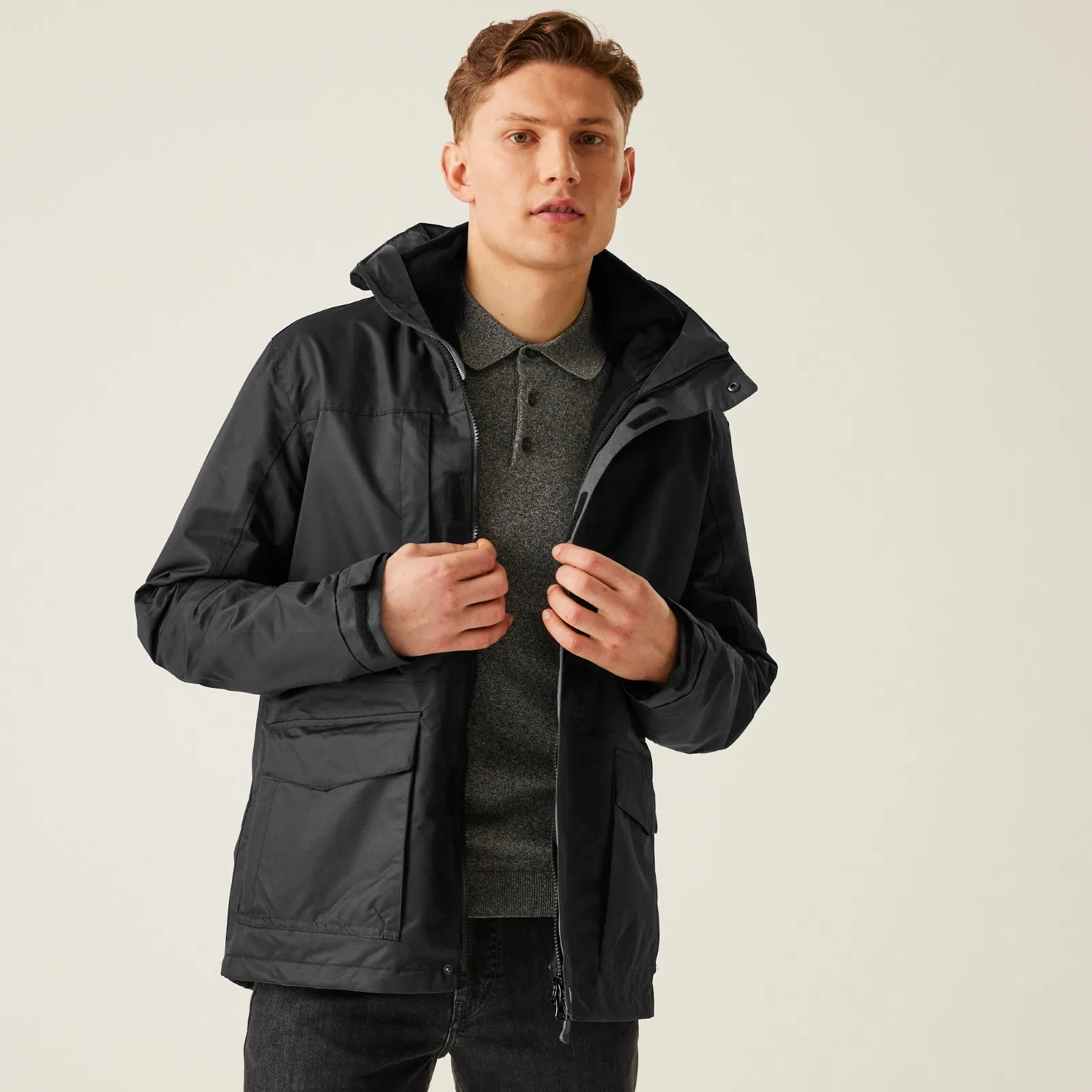 Regatta Professional Mens Benson III Waterproof Jacket