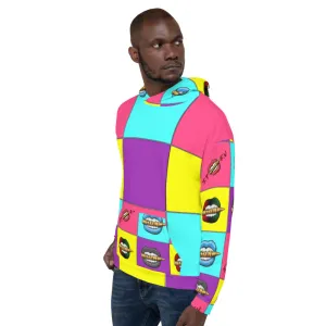 Retro Colorblock STFU Logo Unisex Hoodie