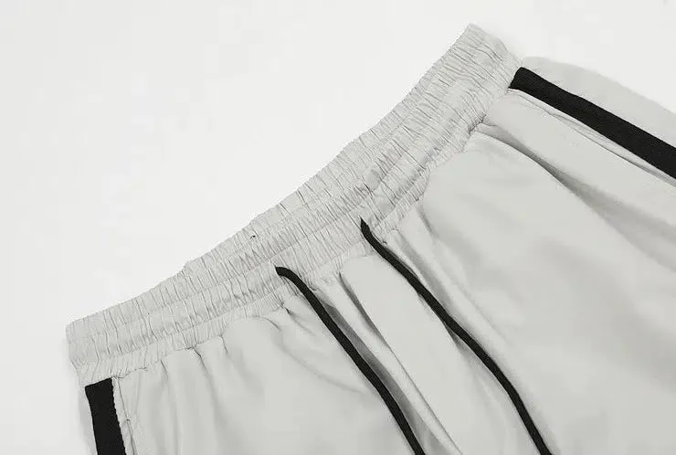 Retro Straight-Leg Sweatpants
