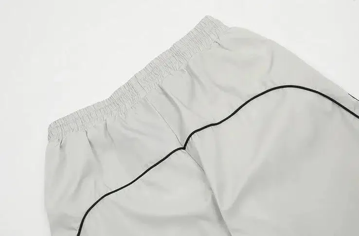 Retro Straight-Leg Sweatpants
