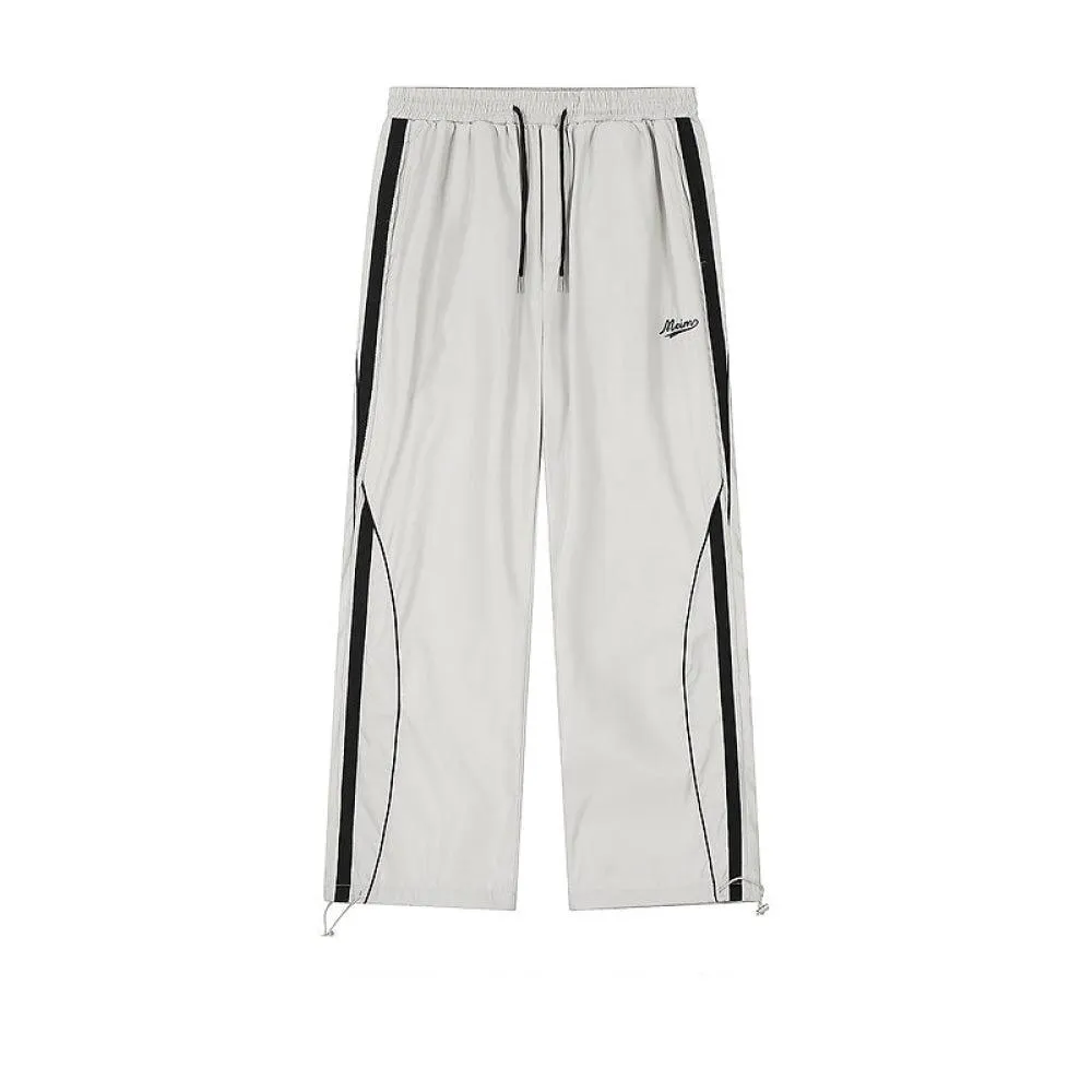 Retro Straight-Leg Sweatpants