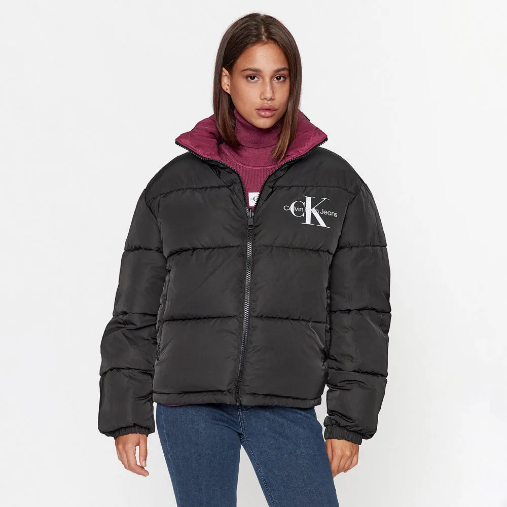 Reversible 90S Puffer - Black Multi