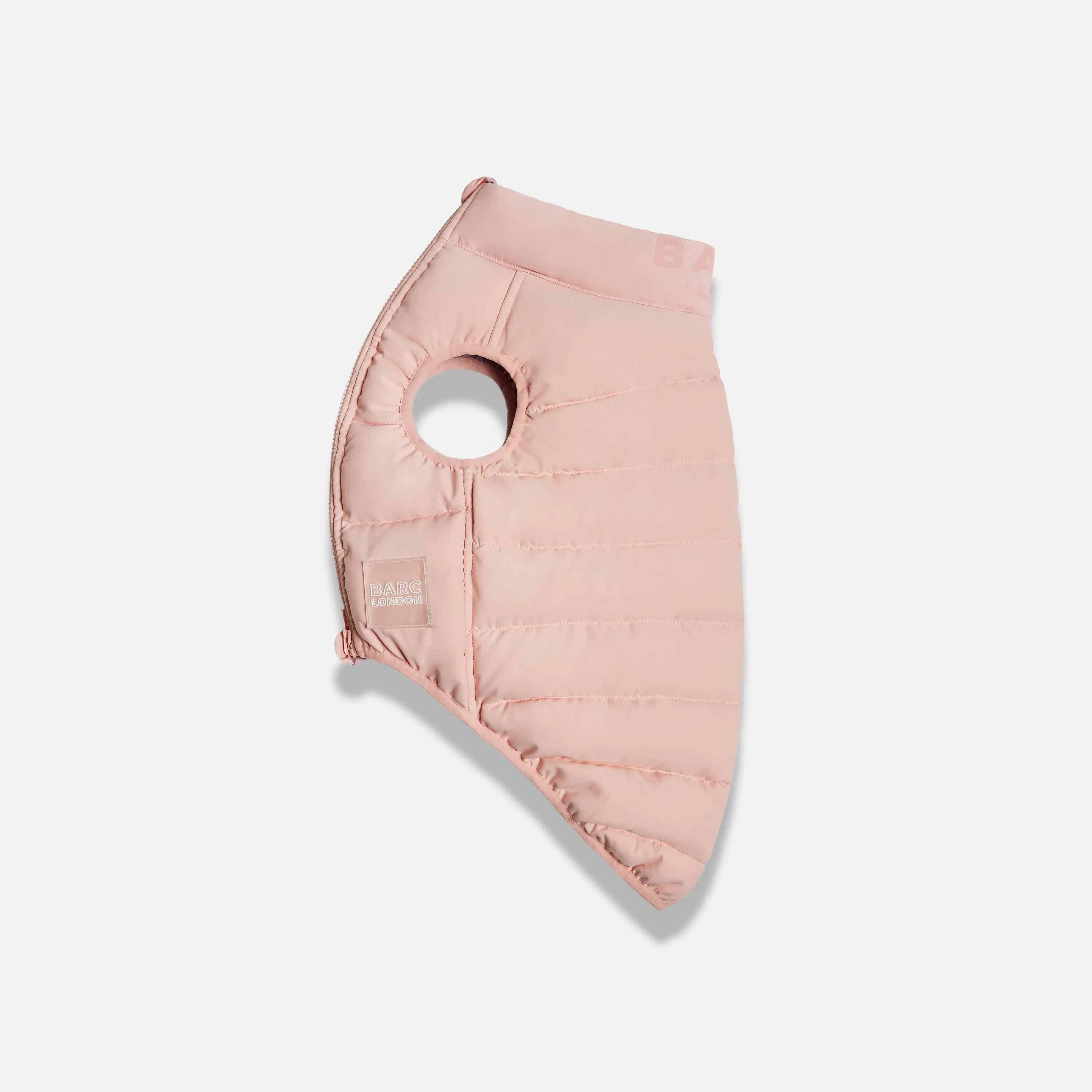 Reversible Dog Puffer Jacket: Pink & Lilac