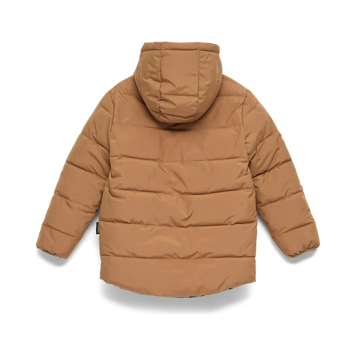 Reversible Eco Puffer Tan Wolf