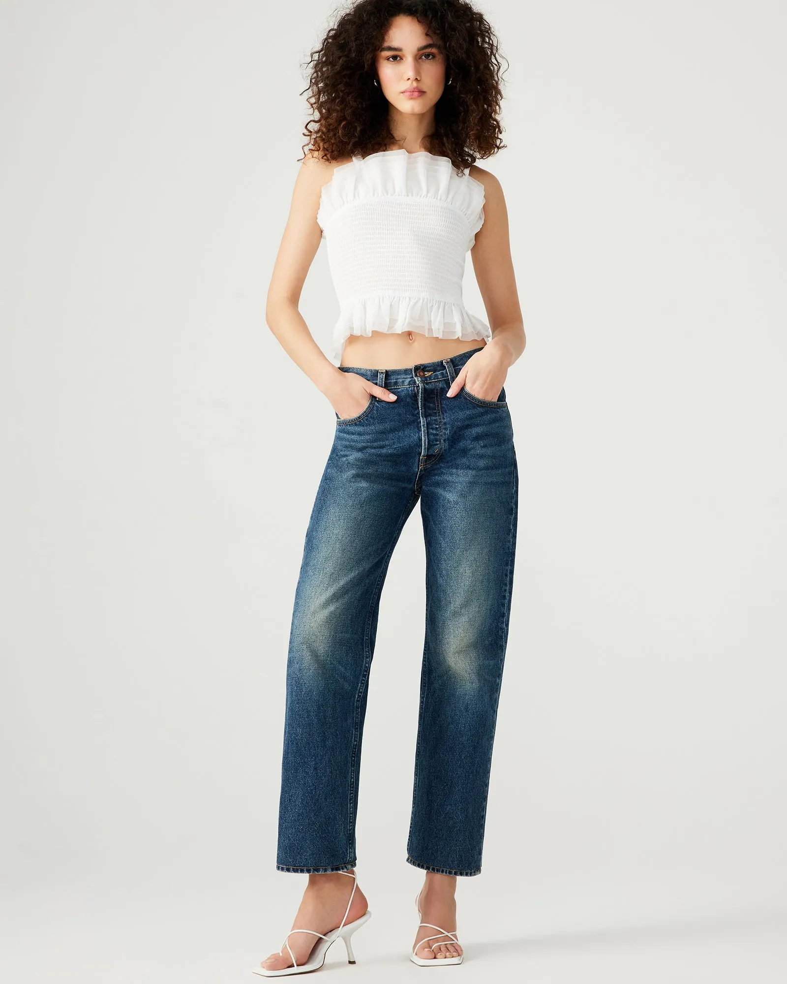 RHIANNON TOP IVORY