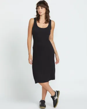 Rizzled Kleid - BLACK