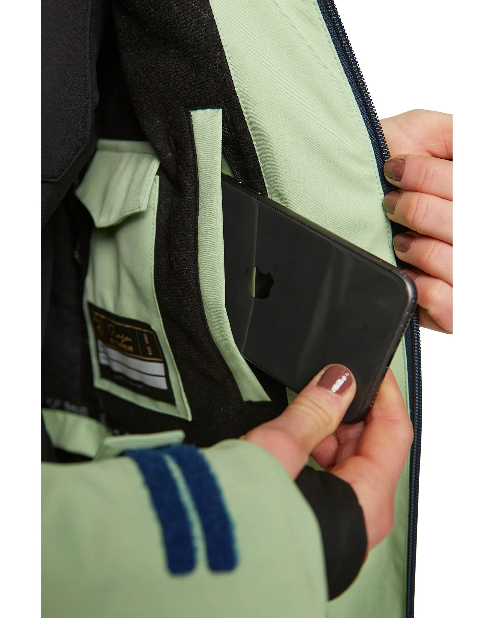 Rojo All Terrain Jacket Womens Quiet Green