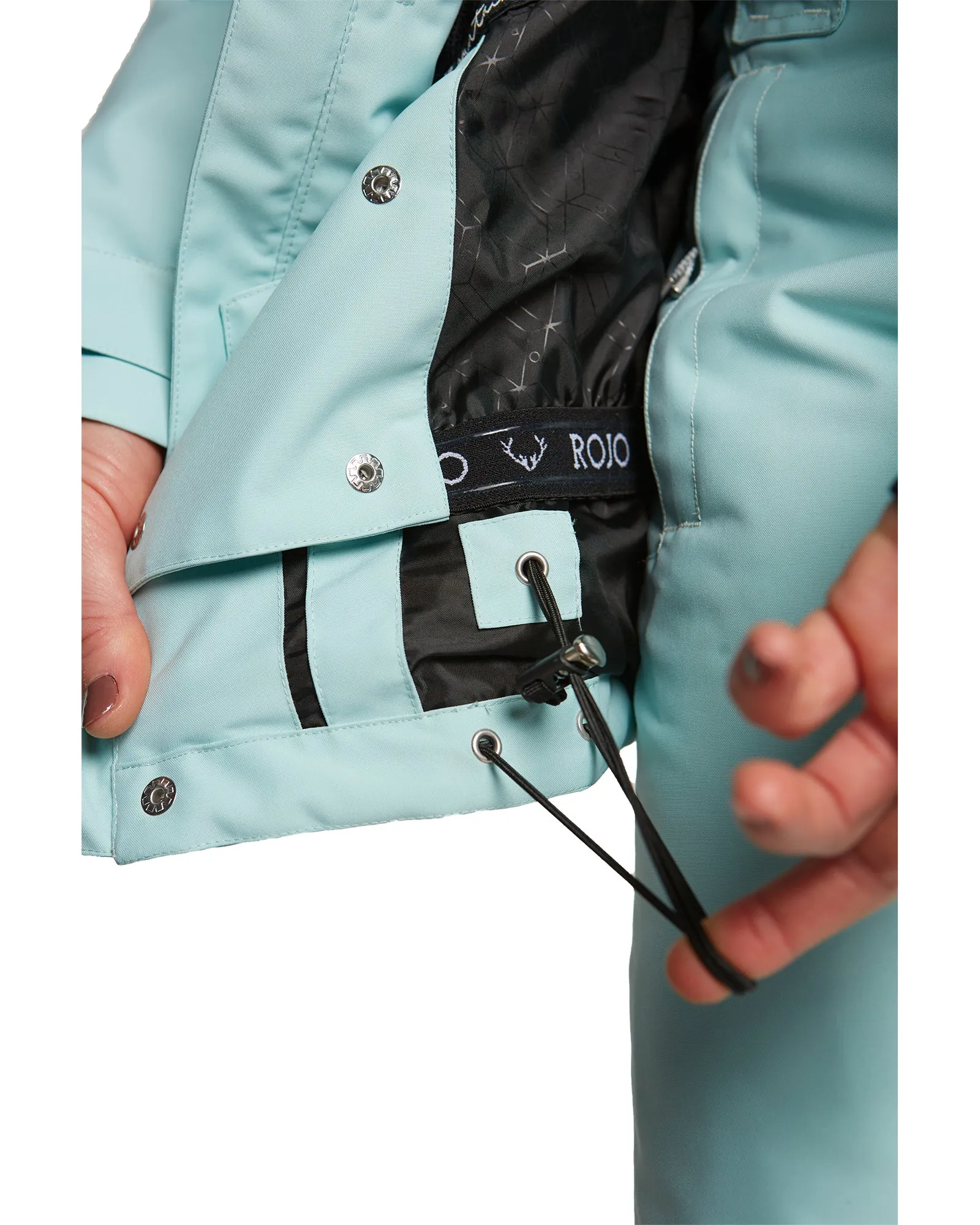 Rojo Plus Size Aster 2.0 Jacket Womens Pastel Turquoise