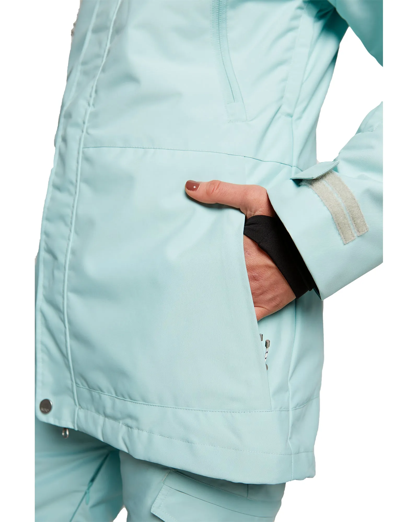 Rojo Plus Size Aster 2.0 Jacket Womens Pastel Turquoise