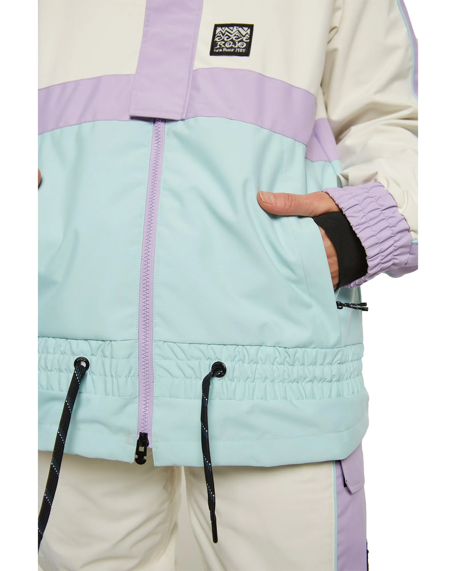 Rojo Retro Jo Jacket Womens Snow White