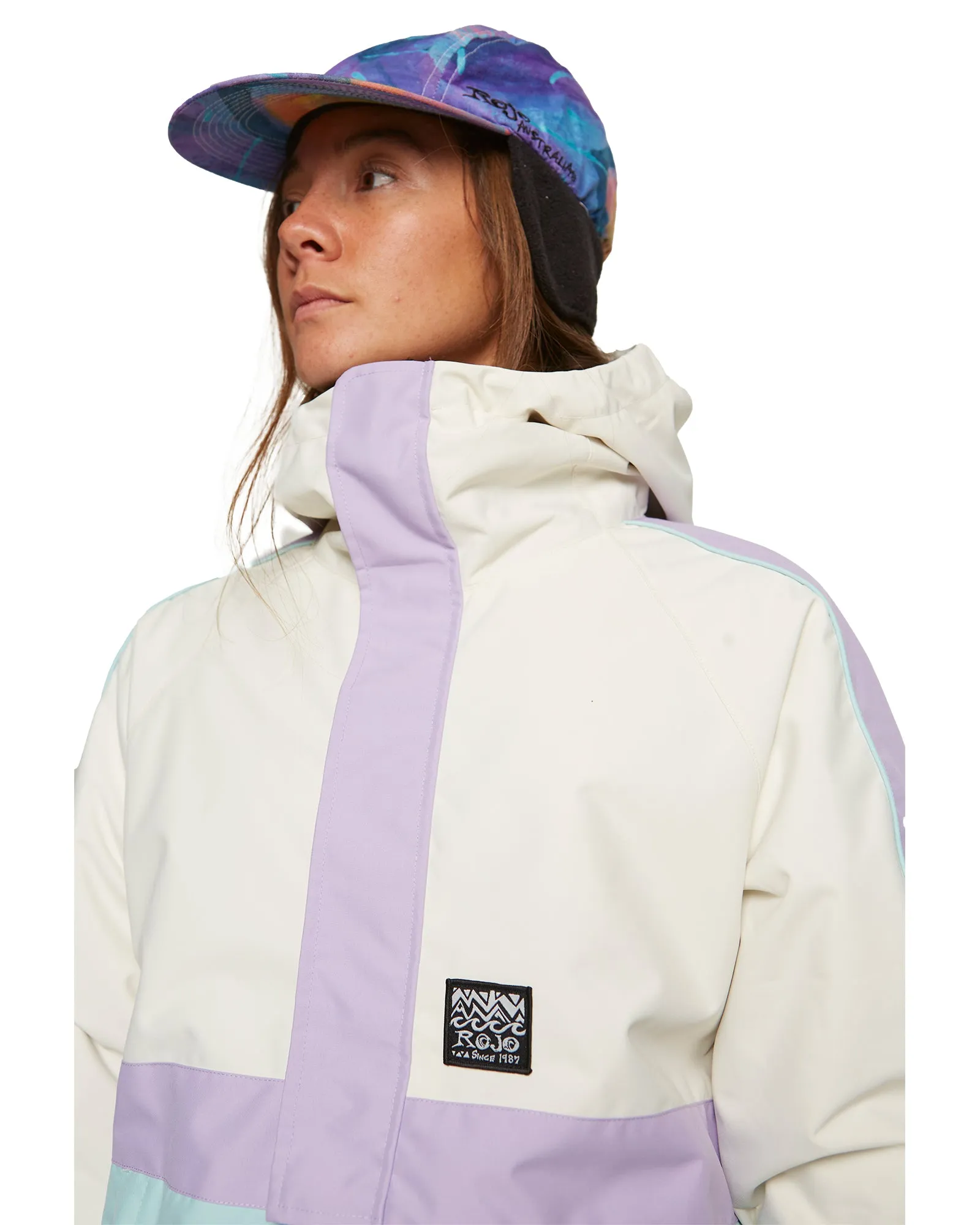 Rojo Retro Jo Jacket Womens Snow White