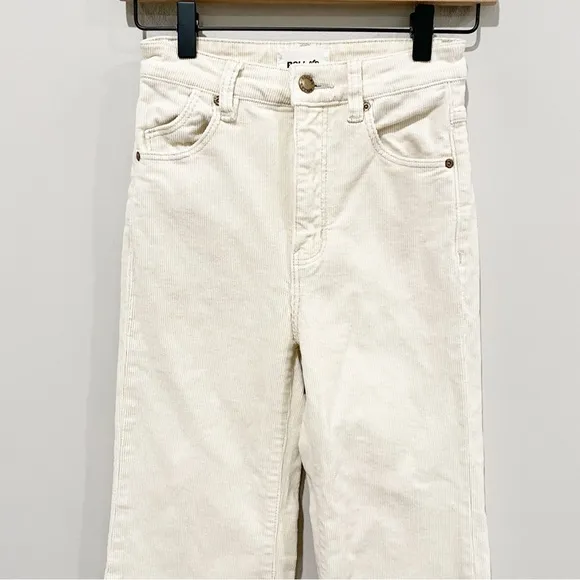 ROLLA’S Eastcoast Flare Vanilla Corduroy Boho Festival Beachy Hippie Size 24