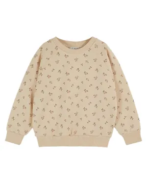 Rose Printed Organic Sweatshirt