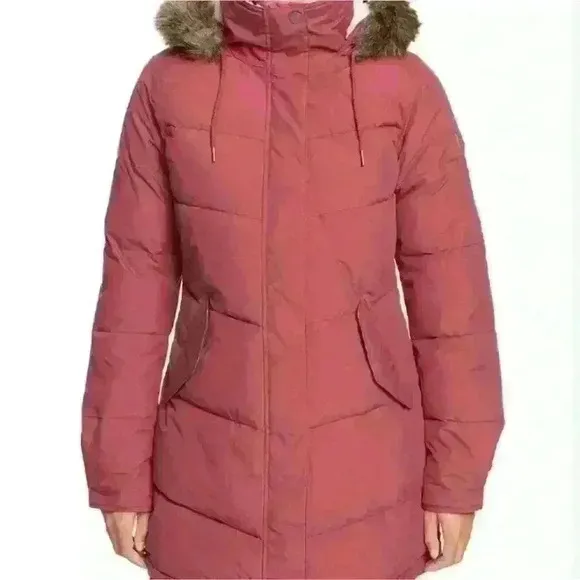 Roxy Ellie Waterproof Longline Puffer Jacket- Size S